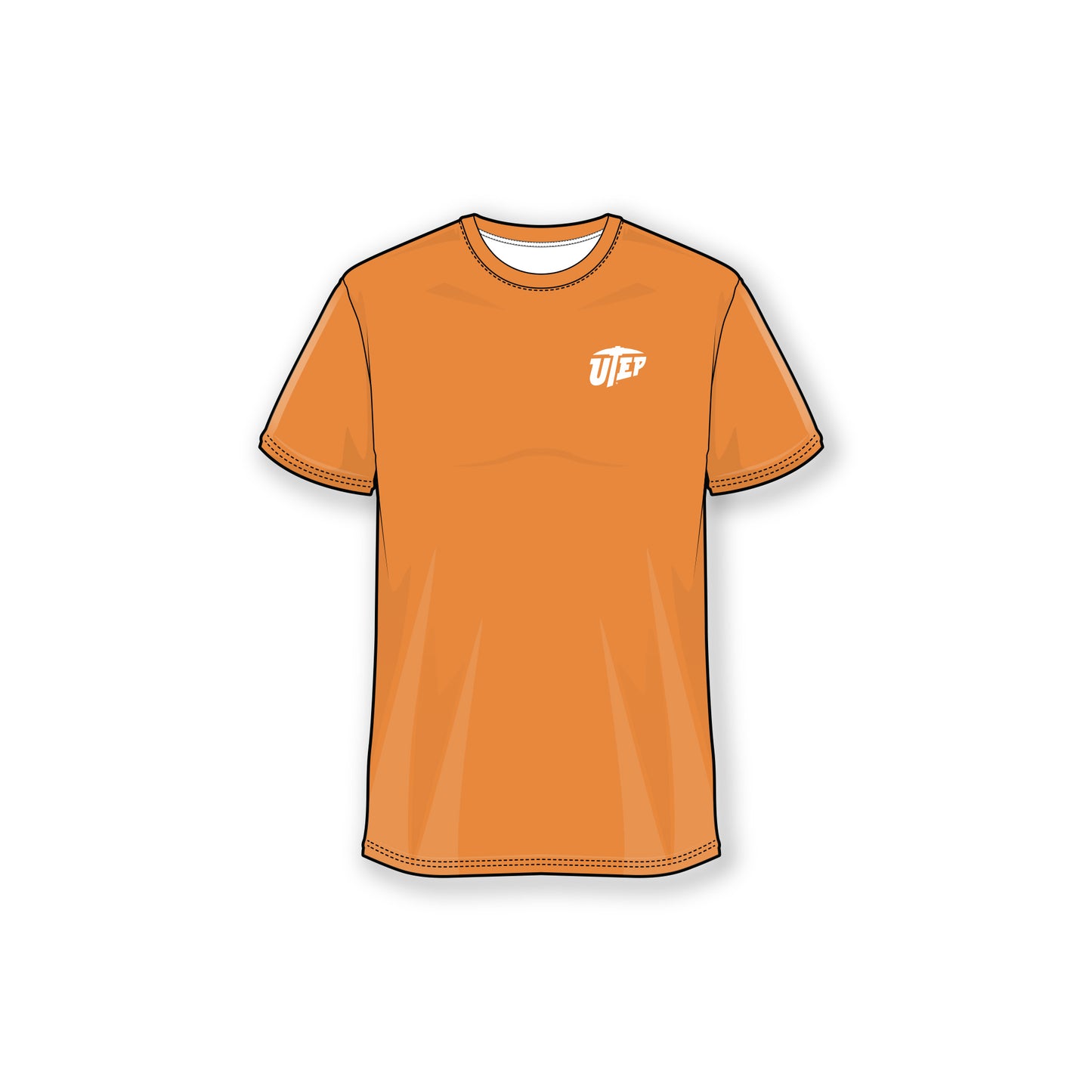 Vintage Paydirt Pete UTEP Orange T-shirt