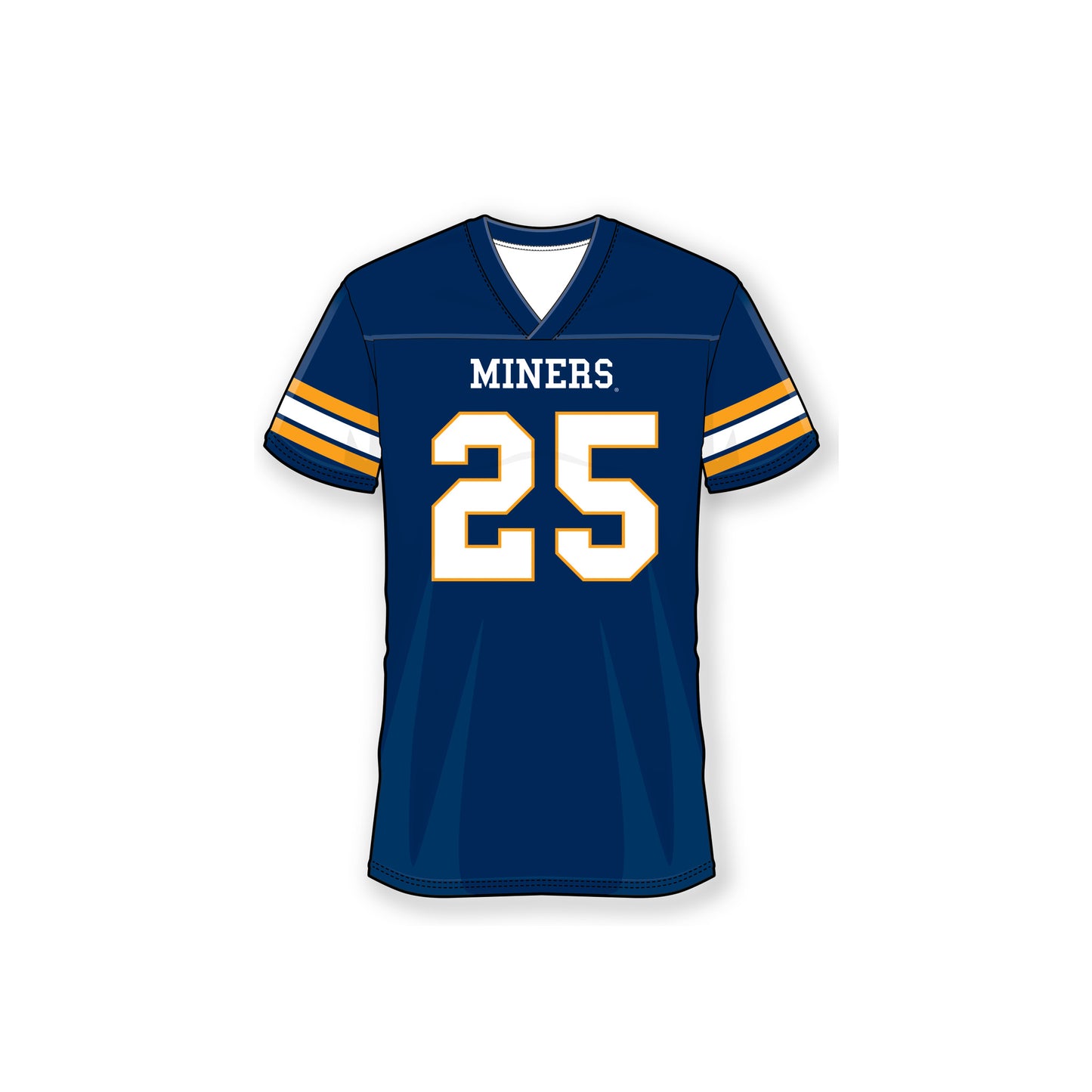 UTEP Personalized Replica Blue Football Jersey