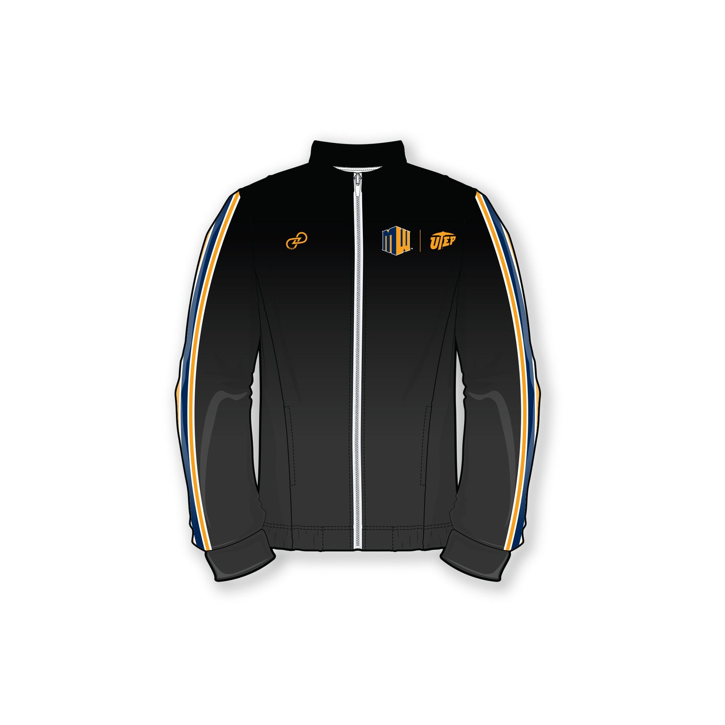 Mountain West UTEP Black Gradient Jacket