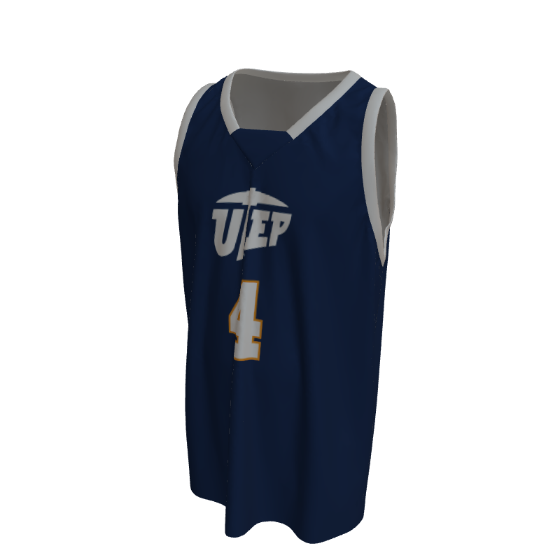 Goldmine Collective Blue Goldmine Collective - UTEP Basketball Tank 2025 Blue NIL. (x 1)