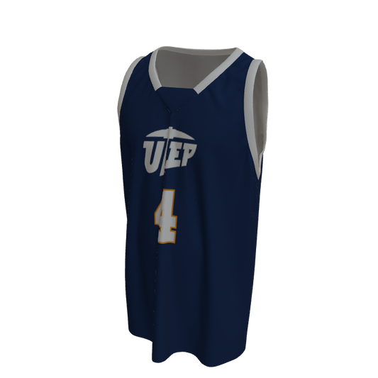 Goldmine Collective Blue Goldmine Collective - UTEP Basketball Tank 2025 Blue NIL. (x 1)