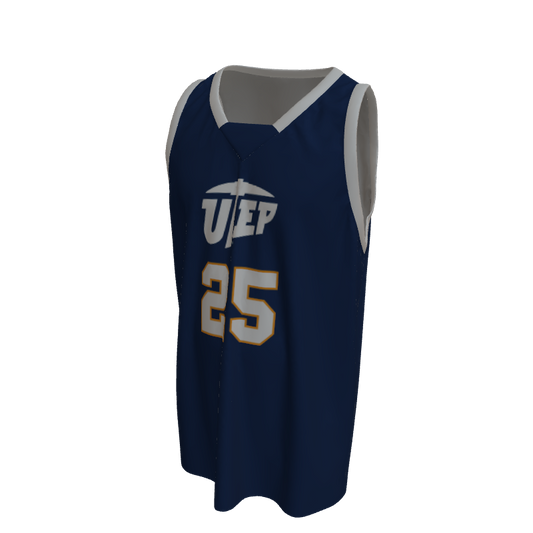Goldmine Collective Blue Goldmine Collective - UTEP Basketball Tank 2025 Blue NIL. (x 1)