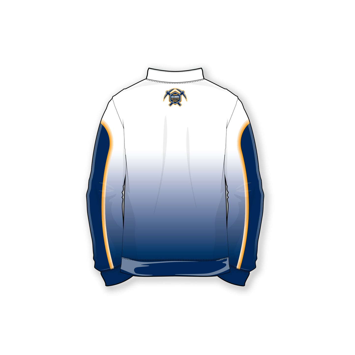 Goldmine Collective UTEP Gradient Blue Quarter Zip