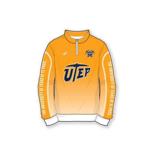 Goldmine Collective UTEP Orange Quarter Zip