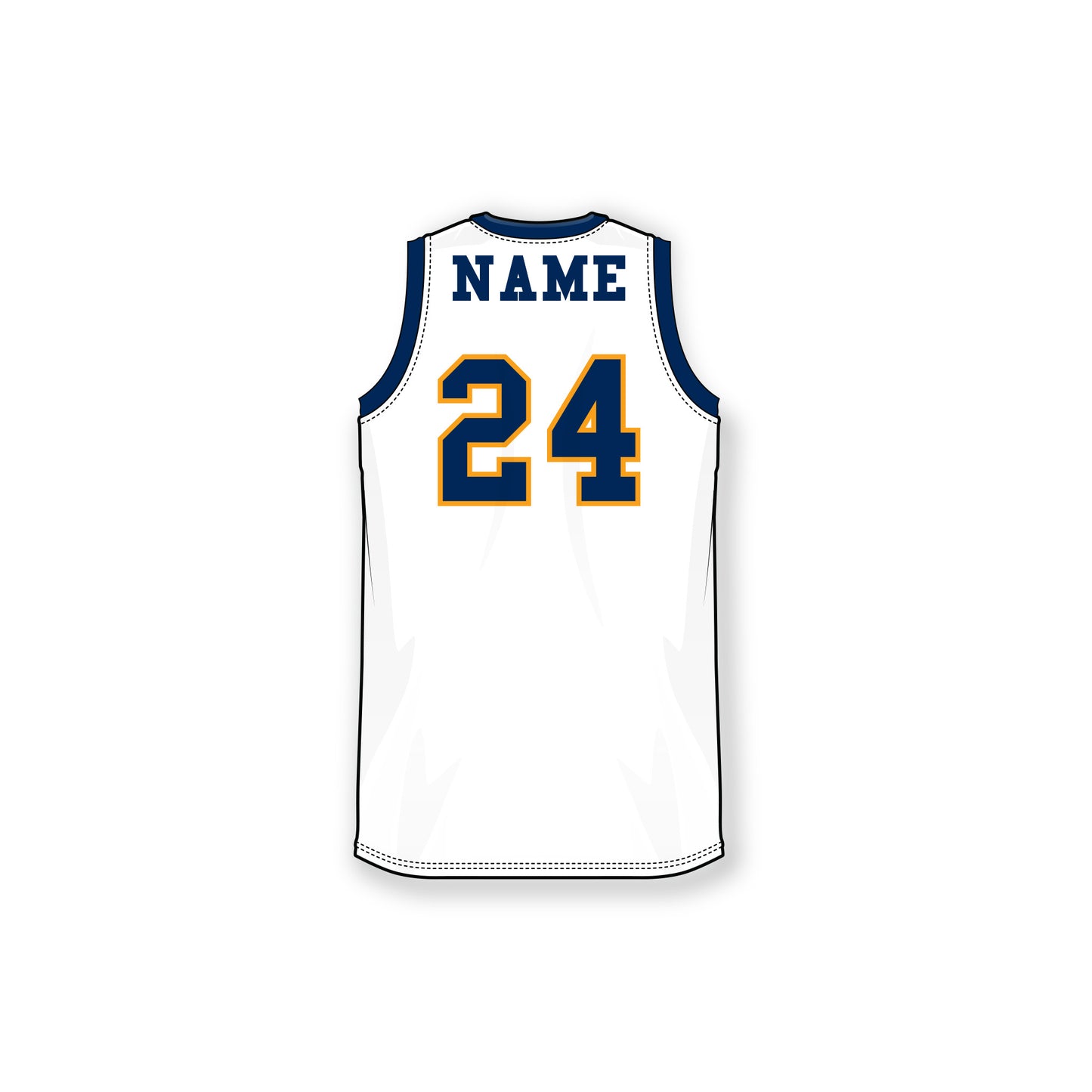 UTEP Player NIL White Basketball Jersey