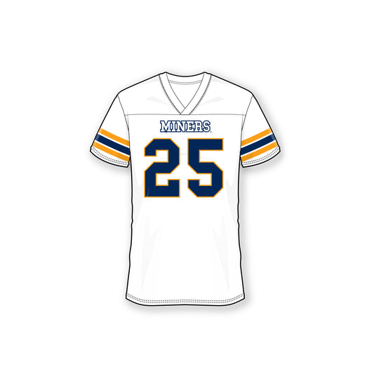 UTEP Personalized Replica White Football Jersey